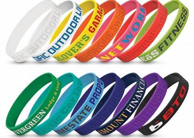 Promotional Products wrist bangs signage